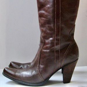 Steve Madden Leather Cowboy Boots